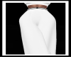 White /B  Flare Pant