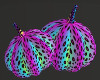 Neon Leopard Pumpkin