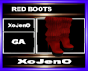 RED BOOTS