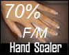 70% HAND SLIM F/M