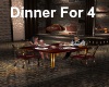 [BD]Dinner for 4
