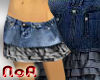 DenimSkirt/GraySatin