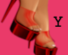 Luxury Red  Heels (Y)