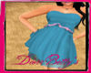 Diorr Spring Dress Teal