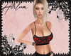 H♥ Heart Crop: Black