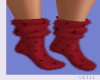 [Gel]Valentine Socks Red