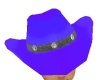 Cowgirl Hat Purple/blue