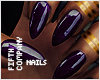 Nails + Rings : Purple