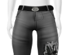 GRAY PHARAOH JEANS