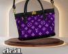 Bag lv purple