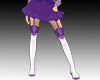 ~R~ Violet Student Skirt