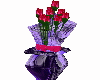 animated roses in vase