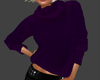 ^EM^Knit Sweater Purple