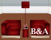 [BA] Red Chair Set