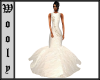 Ball gown winter white