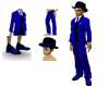 Blue Suit Bundle
