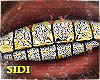 SD. Gold/Diamond Grillz