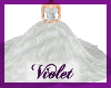 (V) Soft wedding gown