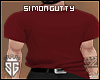 SG. Shirt+tattoo Red