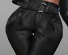 Belt Leather Pants