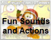 1 M/F Fun actions sounds