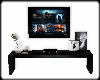 Black TV And Stand