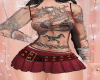 VINTAGE BURGUNDY SET