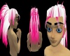 Pink/White Musasha Hair