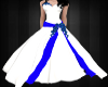 |K| Blue & White Dress.