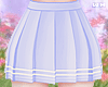 w. School Blue Skirt M