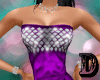 D Purple Ball Gown
