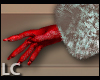LC Santa Xmas Fur Gloves