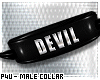 -P- Devil PVC Collar /M