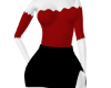 Black/Red Skirt Fit