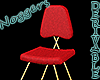 Vanity Chair Red