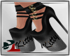 [DL]kitty black shoes
