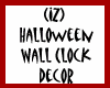 IZ Halloween Wall Clock