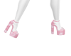 Pink Glowing Heels