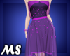 MS Spring Dress Purple
