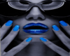 Blue Nails