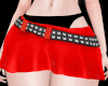 N. Red Skirt w/ Belt