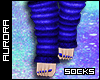 A| Socks - Blue 