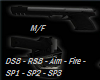 LARA CROFT GUNS/M+F