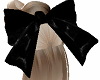 Black Hair Bow