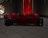 Club Red 3 Sofa