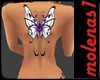 *M* Butterfly Tattoo