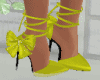 Nadie Pumps Yellow