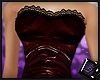 :L:Dark red corset