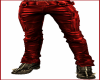 RED LEATHER PANTS/SHOES