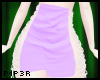 P| Tied Skirt - Purple